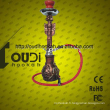 2015 Nouvelle conception, croque de résine de shisha égyptienne Shisha shape hookah